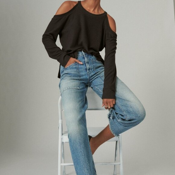 Lucky Brand Women's Lucky Legend High Rise Wide Leg Jean 12/31 - Picture 7 of 8